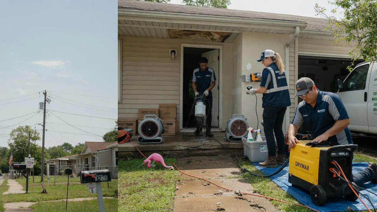 Storm Damage Water Removal in Cape Girardeau, MO near me